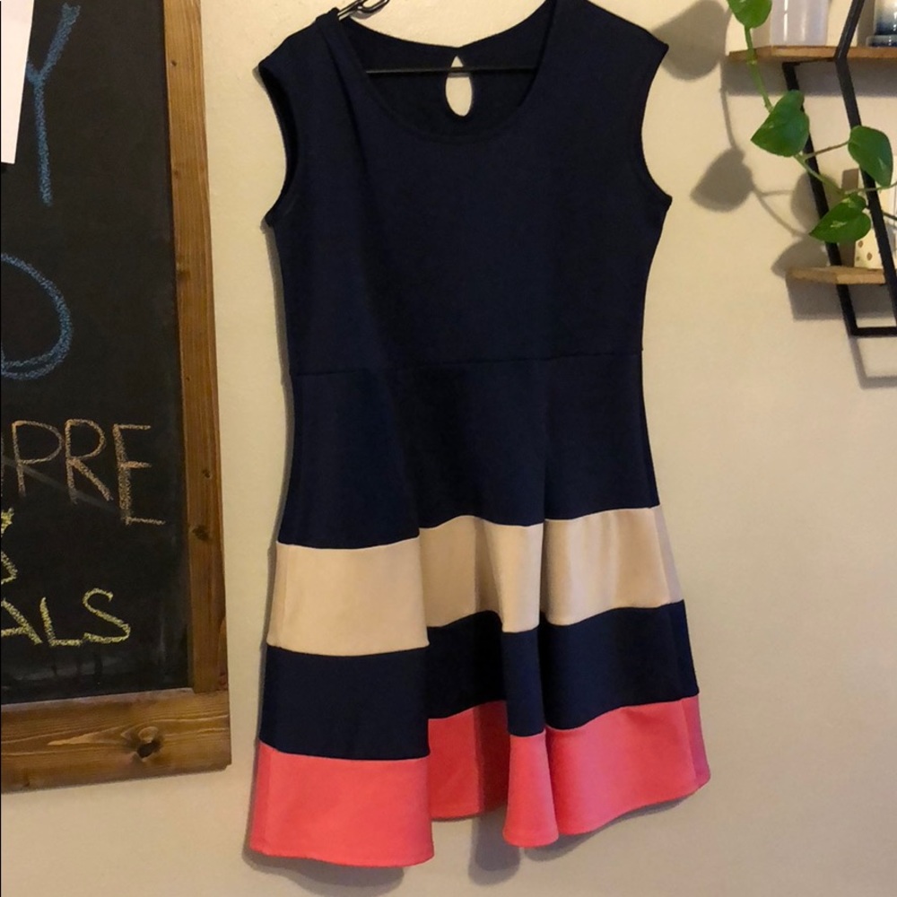 Color Block Dress